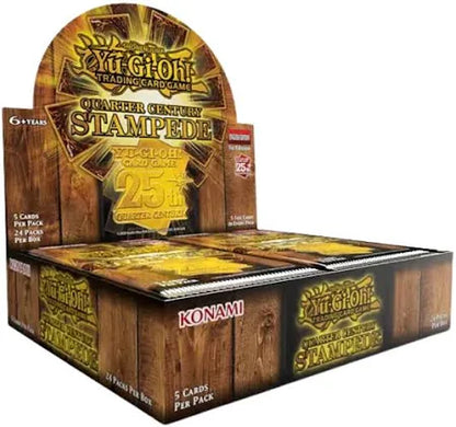Konami Yu-Gi-Oh! Quarter Century Stampede English 1st Edition Booster Box